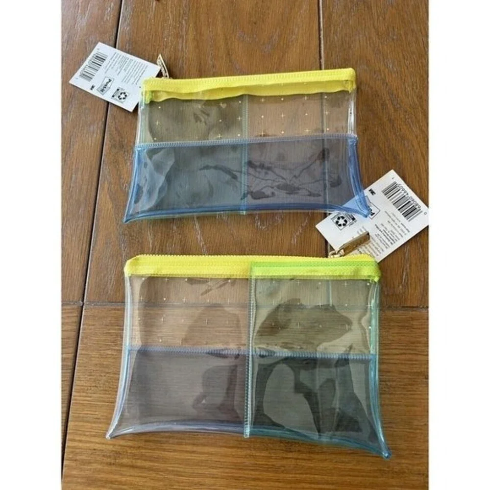 Pencil Case Pouch Noted by Post It Zipper Transparent, HIGH QUALITY PRODUCT